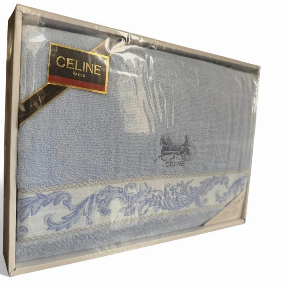 1 Blue Celine Bath Towel